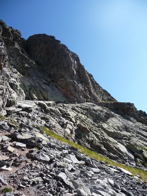 laruns_anayet_11.JPG - La traverse un peu délicate mais équipée d'une chaine